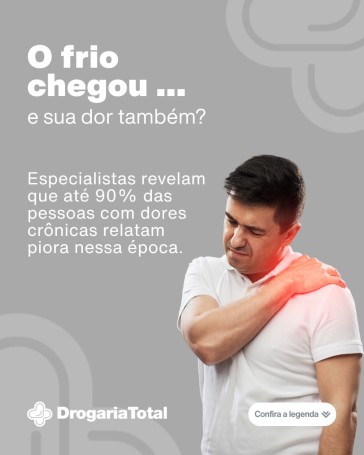 O frio chegou
